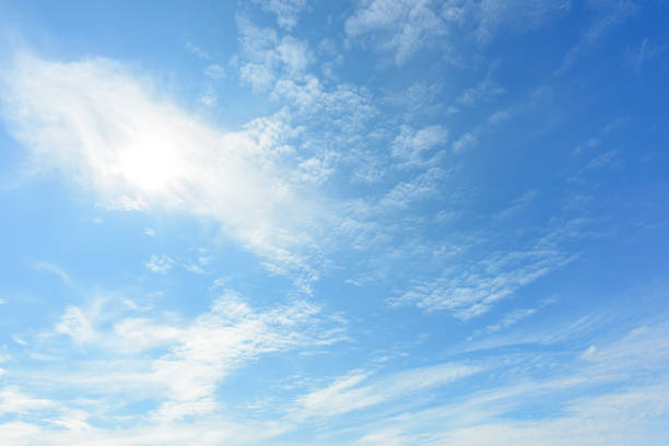 Blue sky and white clouds Blue sky and white clouds light blue sky stock pictures, royalty-free photos & images