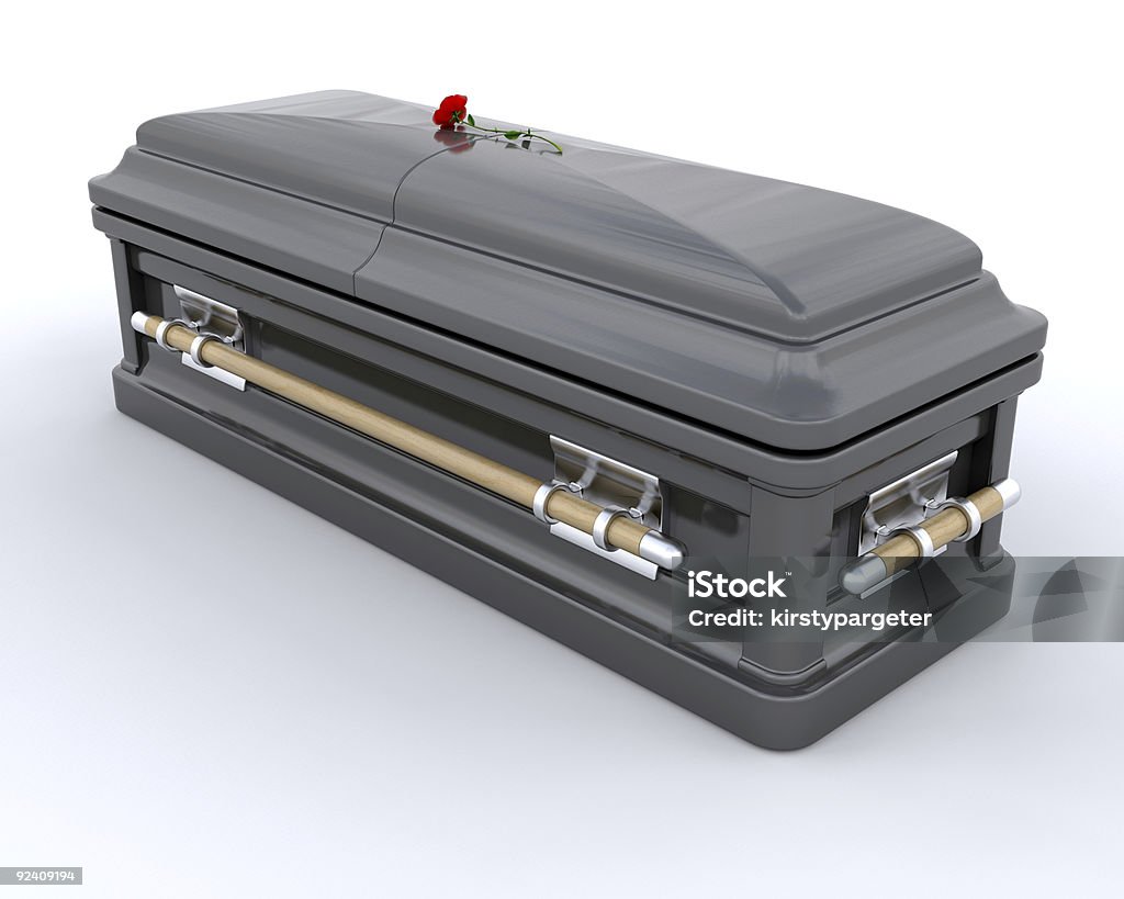 Sepoltura Casket - Foto stock royalty-free di Bara