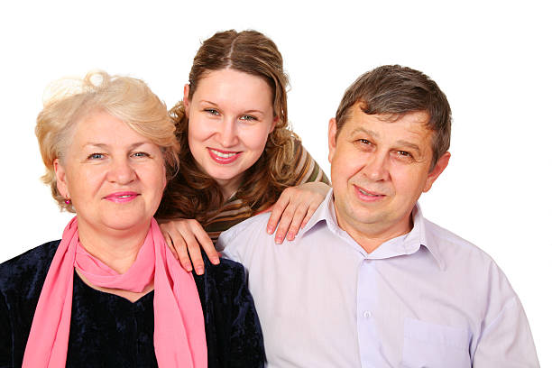 istock senior couple with girl 92409782