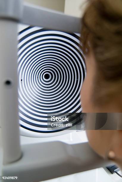 Eye Exam Stock Photo - Download Image Now - Adult, Astigmatism, Black Color