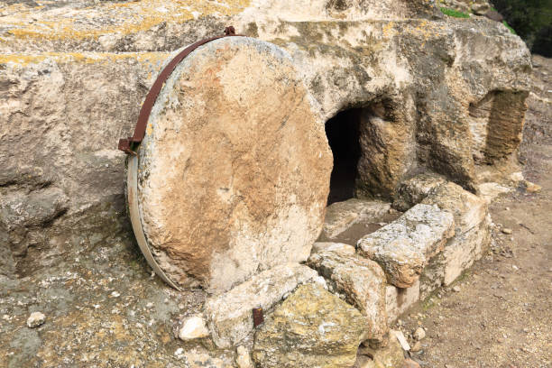 Christ's tomb - foto de acervo