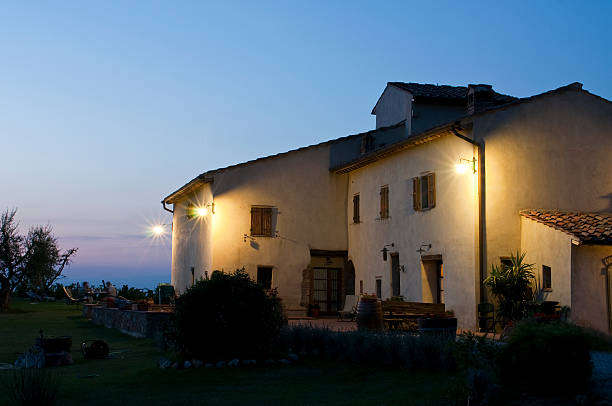 istock Night in the farm-house 92410404