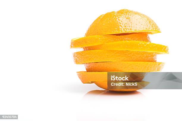 Sliced Orange — стоковые фотографии и другие картинки Апельсин - Апельсин, Без людей, Горизонтальный