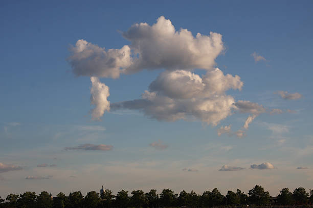 Cumulos cloud stock photo
