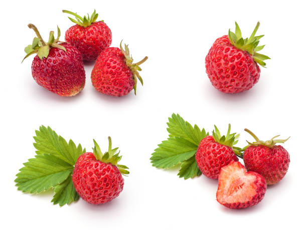 istock Set of strawberry images 924110950