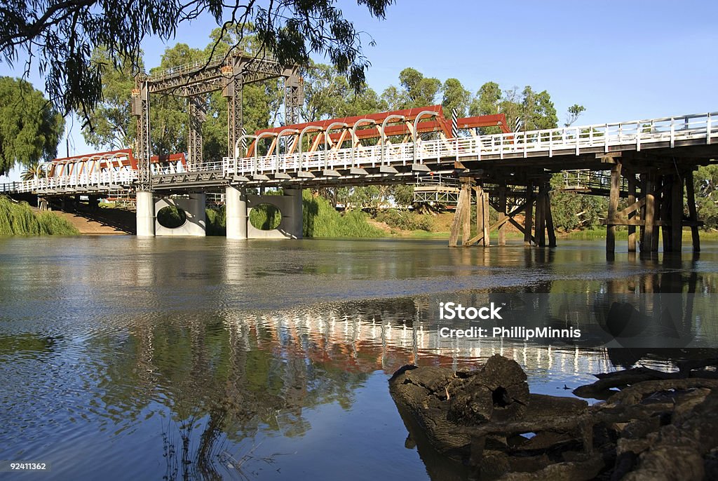 Bridge Over the Murray  Murray River Stock Photo