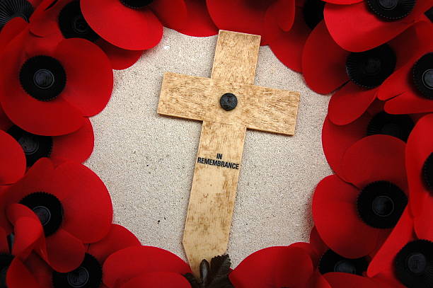 Poppy wreaths laid in the UK on Remembrance Day