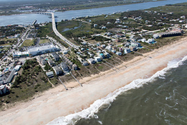 istock Aerial view of Vilano Beach Florida 924139148
