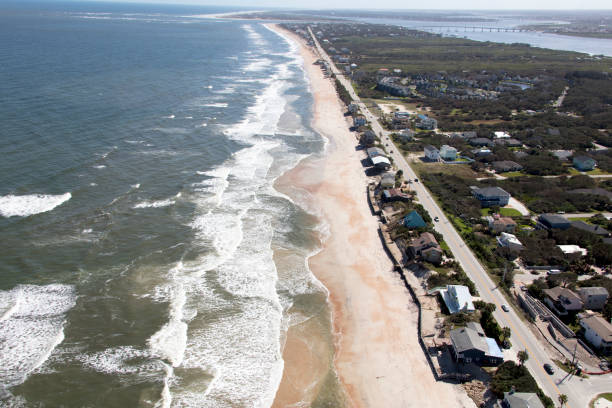 istock Aerial view of Vilano Beach Florida 924149018
