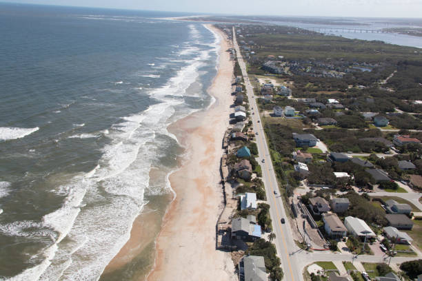 istock Aerial view of Vilano Beach Florida 924149280