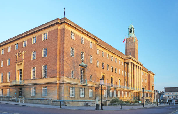 istock Norwich City Hall England 924149898