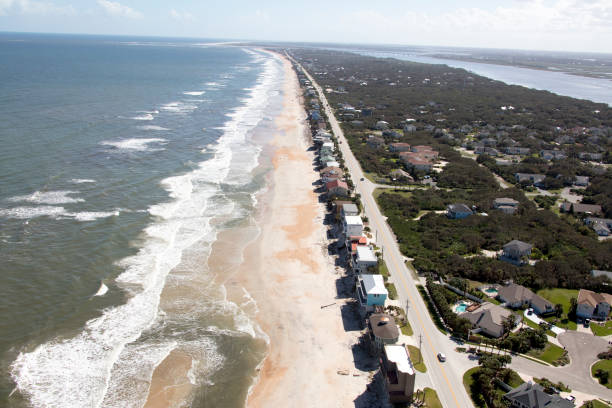 istock Aerial view of Vilano Beach Florida 924150420