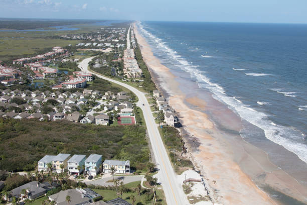 istock Aerial view of Vilano Beach Florida 924150462