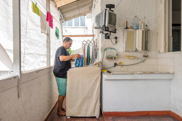 Washing clothes at home