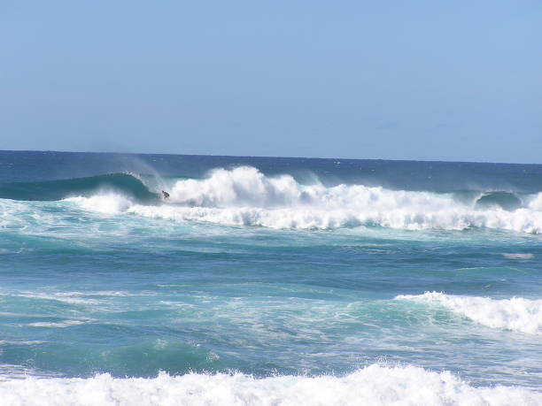 istock Surfing on Oahu north shore- Hawaii 924182344