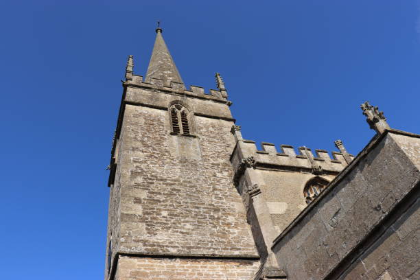 istock Church and Grounds at Lacock Village 924188626