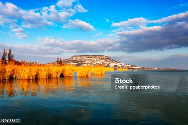 Foto de Paisagem Do Lago Balaton Hungria e mais fotos de stock de Lago Balaton - Lago Balaton, Outono, Paisagem - Cena Não-urbana