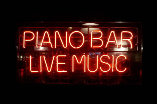 Neon light : Piano Bar, Live Music