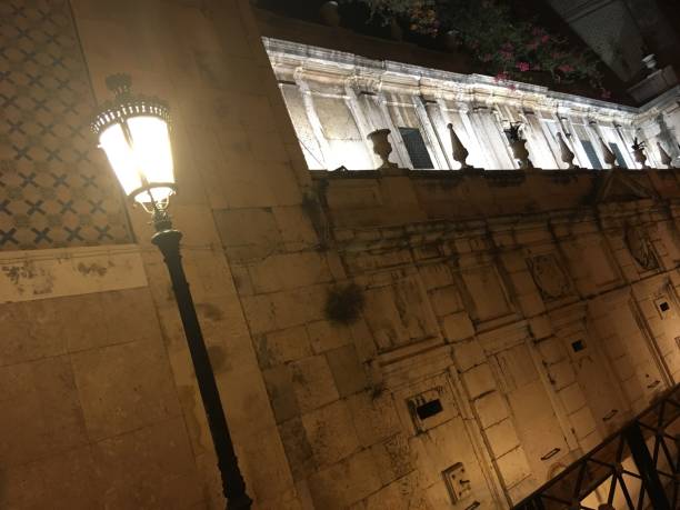 istock lisbon street night 924218096