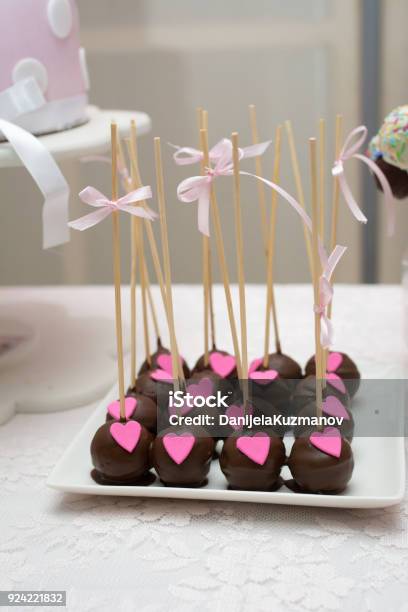 Dessert Table Stock Photo - Download Image Now - Affectionate, Baby Shower, Baked