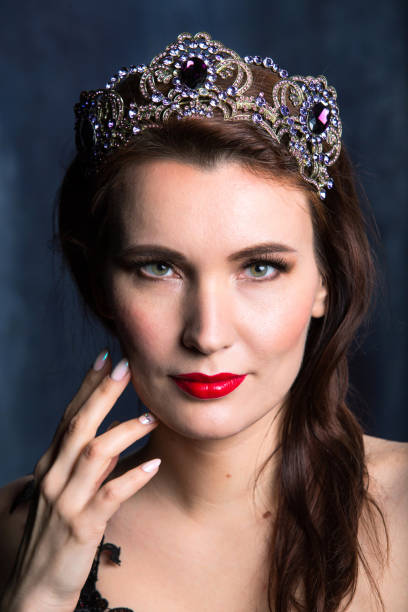 istock Close up beauty portrait of a model 924227204