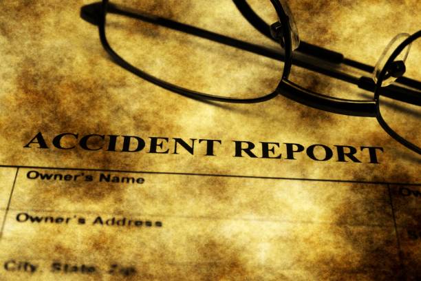 istock Accident report grunge concept 924234006