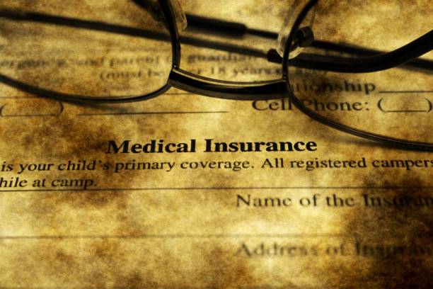 istock Medical insurance grunge concept 924237154