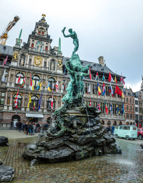 istock Antwerp City Hall, Belguim 924246348