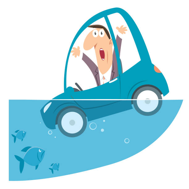 870 Car Under Water Illustrations & Clip Art - iStock 870 Car Under Water Illustrations & Clip Art - iStock