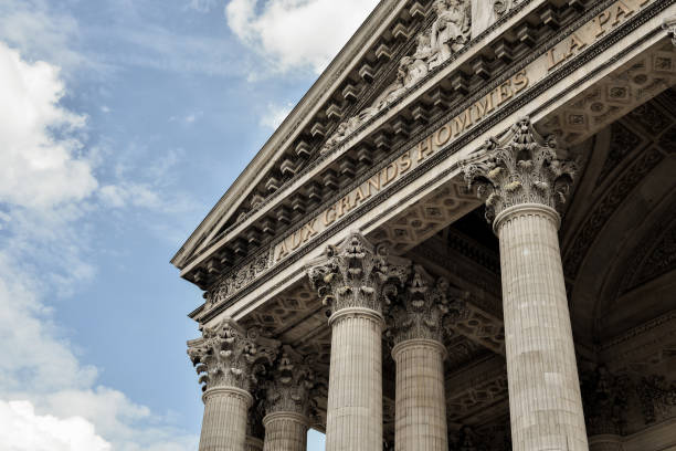 istock Facade detail of the Pantheon 924269934
