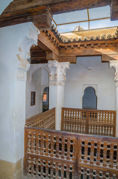 istock Interior of Ali Ben Youssef Madrassa in Marrakech, Morocco 924270356