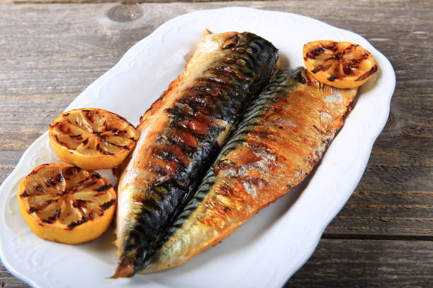 istock Plate of Grilled Mackerel 924282484