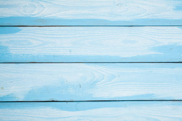 istock Blue wood panels used as 924298538