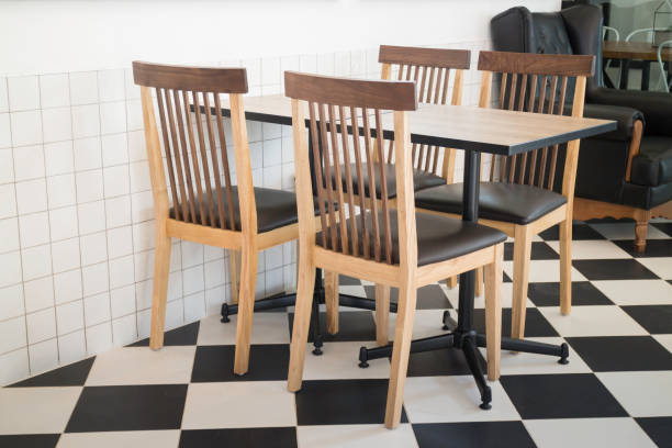 istock Furniture set in hipster cafe 924304418