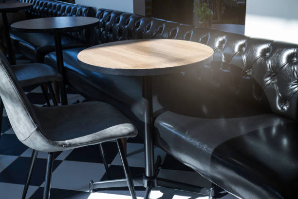 istock Furniture set in hipster cafe 924304424