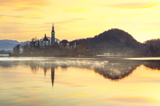 istock Lake Bled at sunrise in Slovenia 924310814