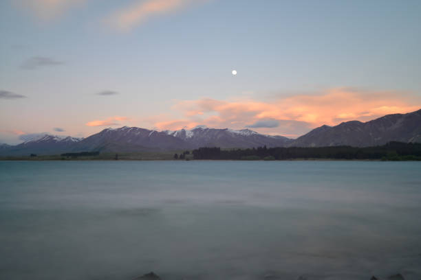 istock Lake Tekapo with snowy mountains 924314770