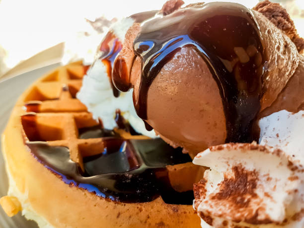 istock waffle ice cream greek style chocolate 924318866