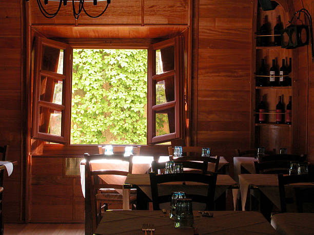 Peaceful Restaurant stock photo