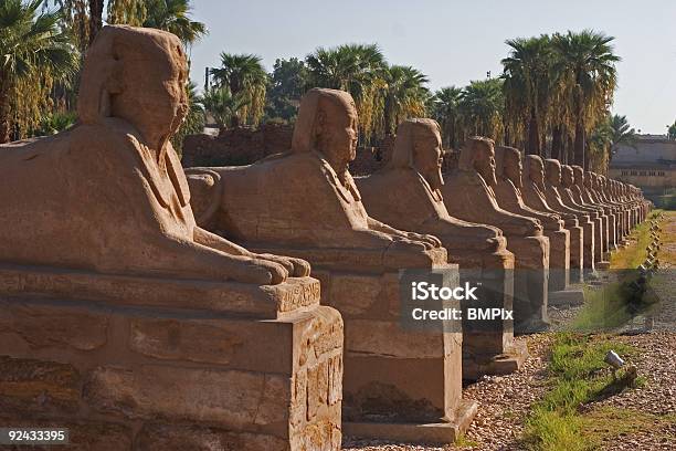 Avenue Of Sphinxes - zdjęcia stockowe i więcej obrazów Aleja - Aleja, Azja Zachodnia, Drzewo