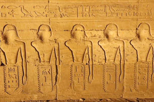 istock Hittite Prisoners, Kom ombo temple 924337622
