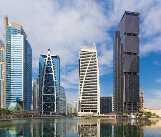 istock Dubai - The Jumeirah lake towers 924337774