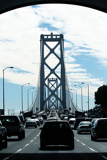 istock Cars on Bay Bridge 92433800