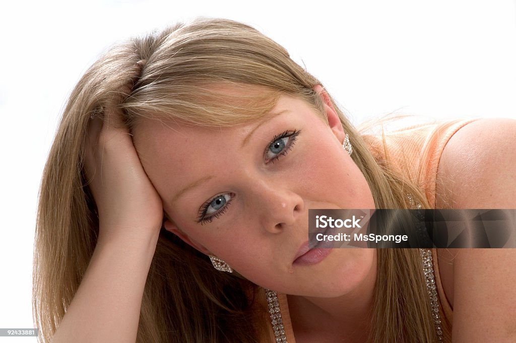 Blonde Beauty  Accessibility Stock Photo