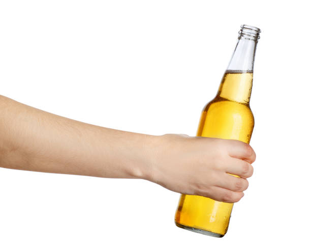 istock female hand with beer bottle 924340100