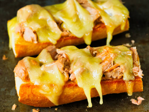 istock rustic american tuna melt sandwich 924340804