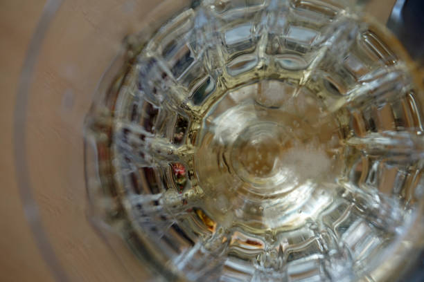 istock Inside the faceted glass 924341872