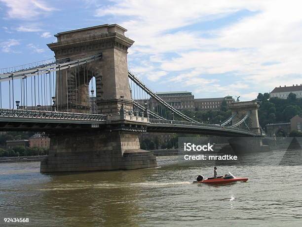 Puente De Las Cadenas De Budapest Foto de stock y más banco de imágenes de Aire libre - Aire libre, Budapest, Cadena - Objeto fabricado