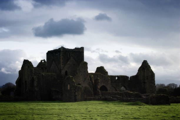 istock Storm Clouds Over Ireland Castle 92434628