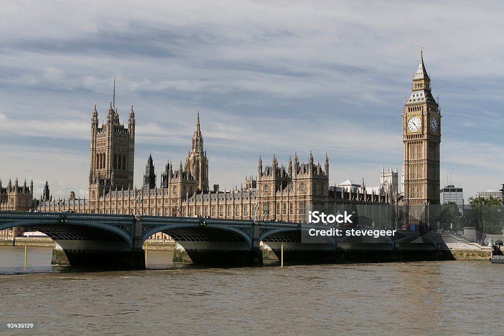 Westminster-Londres - Royalty-free Admirar a Vista Foto de stock